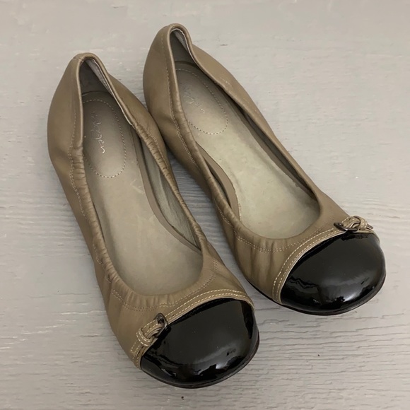 Halogen Cap Toe Ballet Flats